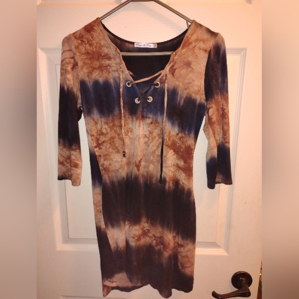 Tye Dye Mini Dress